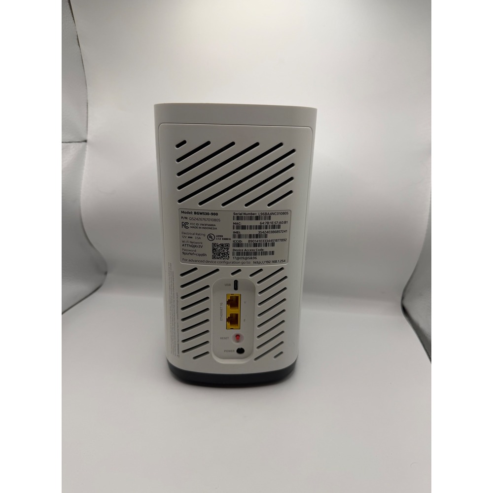 AT&T All-Fi Hub BGW530-900 Wi-Fi Gateway Modem Router White - Picture 4 of 7